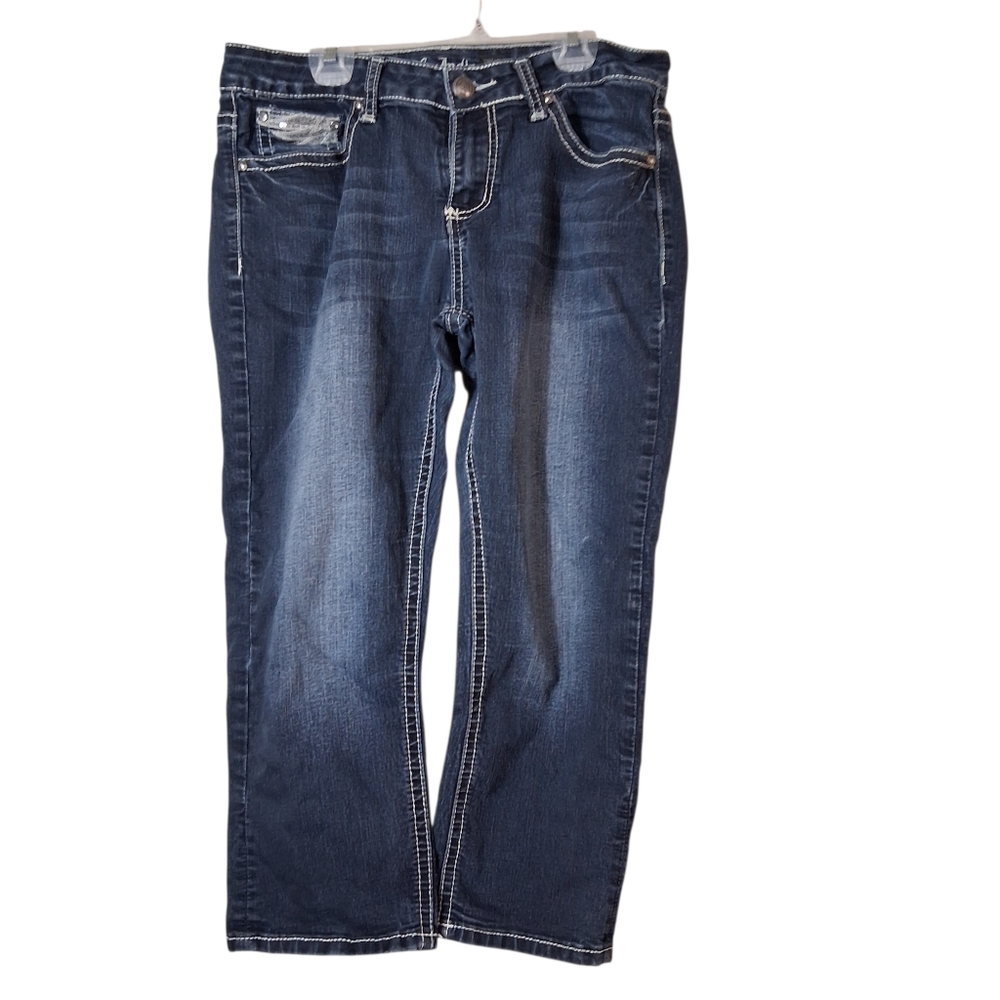 Love Indigo Premium | Embellished Pocket Jeans | Angel Wings | Size 10 - Picture 3 of 7